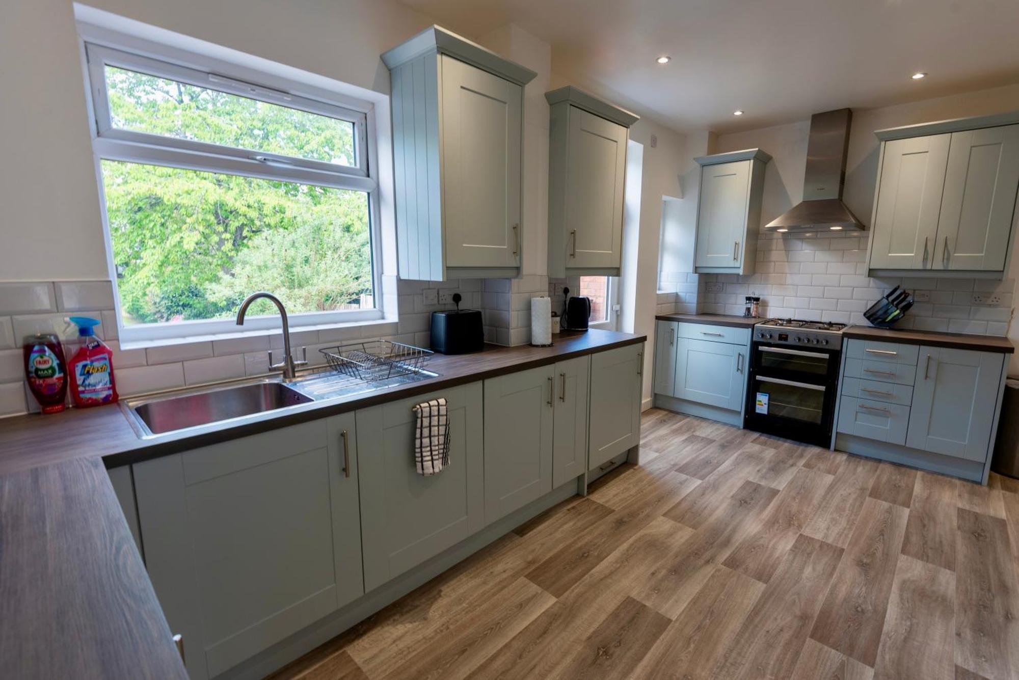 Double Room In Refurbished 5 Bed Home With Wifi And Tv BW Room 4 Солихалл Экстерьер фото